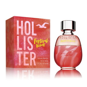 �z���X�^�[ ���� ���f�B�[�X �t�F�X�e�B�o�� �t�H�[�n�[ EDP�ESP 50ml ���� �t���O�����X �v���[���g ���蕨 �M�t�g FESTIVAL VIBES FOR HER HOLLISTER