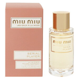  MIU MIU  ][ A[h VAv[[ EDTESP 50ml yzytOX Mtg v[g a fB[XEpzyLES EAUX A LA MODE SERIAL PLAYER EAU DE TOILETTE SPRAYz
