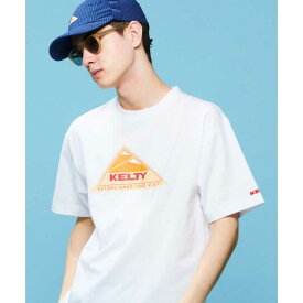 ケルティ KELTY ロゴ S/S Tシャツ(メンズ) [サイズ：M] [カラー：ホワイト] #KE23113004-WHITE 2023SS【あす楽】【スポーツ・アウトドア アウトドア ウェア】【Logo S/S T-Shirt】