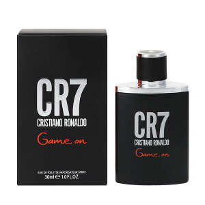  CRISTIANO RONALDO CR7 Q[I oC NXeBA[m iEh EDTESP 30ml y(E)zytOX Mtg v[g a YEjpzyCR7 GAME ON EAU DE TOIL