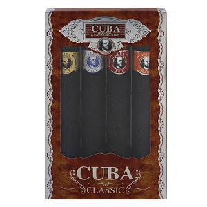  CUBA L[o 4VKbc MtgZbg (Ȃ) 35ml×4 y݁zytOX Mtg v[g a YEjpzySET CUBA FOR MEN 4 CIGARESz