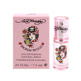 エド ハーディ 香水 ED HARDY ボーン ワイルド ウーマン ミニ香水 EDP・SP 7.5ml 【あす楽】【フレグランス ギフト プレゼント 誕生日 レディース・女性用】【ボーン ワイルド ED HARDY BORN WILD EAU DE PARFUM SPRAY】