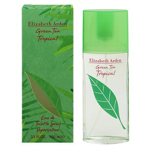 GUxXA[f  fB[X O[eB[ gsJ EDTESP 100ml  tOX v[g 蕨 Mtg GREEN TEA TROPICAL ELIZABETH ARDEN