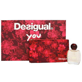 デシグアル 香水 DESIGUAL ユー ポーチセット 50ml 【あす楽 送料込み(沖縄・離島を除く)】【フレグランス ギフト プレゼント 誕生日 レディース・女性用】【YOU EAU DE TOILETTE SPRAY】