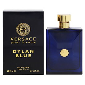 香水 VERSACE ヴェルサーチェ プールオム ディランブルー EDT・SP 200ml 【あす楽 送料無料】【フレグランス ギフト プレゼント 誕生日 メンズ・男性用】【ヴェルサーチェ プールオム VERSACE POUR HOMME DYLAN BLUE EAU DE TOILETTE SPRAY】