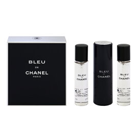 香水 CHANEL ブルー ドゥ シャネル EDT ツイスト (セット) 20ml×3 【あす楽 送料無料】【フレグランス ギフト プレゼント 誕生日 メンズ・男性用】【ブル ドゥ シャネル BLEU DE CHANEL EAU DE TOILETTE TRAVEL SPRAY AND TWO REFILLS】