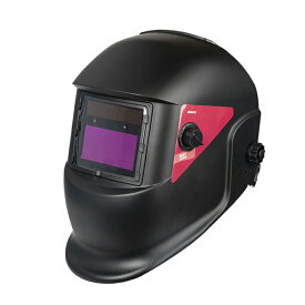 溶接面 自動遮光 ソーラー充電 マスク 液晶遮光溶接ヘルメット 遮光面 ヘッドマウント 遮光度4 自動感光式 保護カバー 広い視野 溶接マスク 軽量 頭に 溶接作業保護具 DIY TIG溶接 アーク溶接 プラズマカッター対応 自動暗色化 角度調整 耐熱性 産業用 9-13 溶接作業グッズ