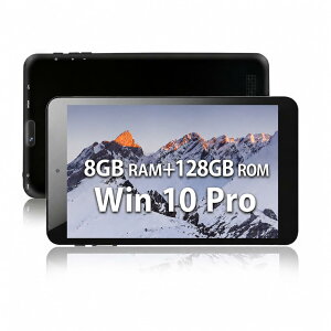 �y2026�N�ŐV���f���z8�C���` Windows 10 Pro �^�u���b�g PC 8GB+128GB | ���y��300g ���^�~�jPC | IPS�t�� 1280×800 �^�b�`�p�l�� | Wi-Fi Bluetooth Web�J�������� | ���{��ݒ�ς� �����E�w�K�E������ (�u��