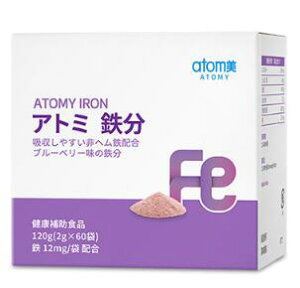 Ag~S 2g×60(120g) ATOMY IRON N⏕Hi z₷wSzu[x[ J04015 #8809668703269