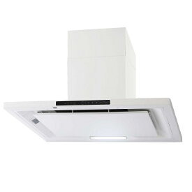 タジマ TAJIMA RANGE HOOD FLCK-90GW5080 レンジフード TJMデザイン 業務用 間口900・高さ500～800・奥行630mm・25kg ホワイト【代引き・時間指定不可】