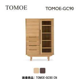 野田産業 NDstyle. TOMOEシリーズ ガラスキャビネット TOMOE-GC90 【開梱設置つき送料無料(一部地域除く※)】※東北・九州9,000円、北海道34,000円、沖縄県・離島は別途見積