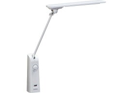 カリモク家具 LEDスタンドライト KS0180SH ホワイト色 クランプタイプ 昼光色 USBコンセント付き 無段階調光付き 学習家具 karimoku デスクライト