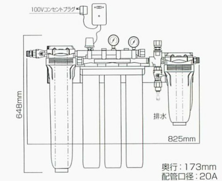 楽天市場】エバーピュア 業務用浄水器 ハイフローシステム ハイフロー 