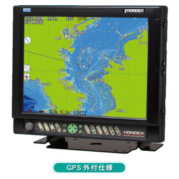 楽天市場】ホンデックス (HONDEX) GPSプロッター HE-152S 15型液晶 