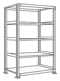 サカエ SAKAE / ラークラックアイボリー　RLW－1725【代金引換対象外】【配送時間指定不可】【サカエの大型商品は車上渡しです】