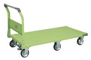 サカエ SAKAE / 特製六輪車クイックターン フロアストッパー付 TQN−99F【代金引換対象外】【配送時間指定不可】【サカエの大型商品は車上渡しです/個人宅配送不可】