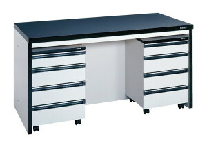 【先振込み送料無料】サカエ SAKAE / サイド実験台(キャビネットワゴン2台付) ST−18HAA SG-18HAA後継【代金引換対象外】【配送時間指定不可】【サカエの大型商品は車上渡しです/個人宅配