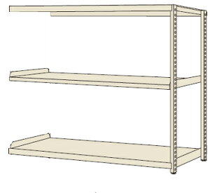 【個人宅配送不可】サカエ SAKAE / RKラック(連結・均等耐荷重:250kg/段・3段タイプ) RKN−8753RI【代金引換・配送時間指定不可】【サカエの大型商品は車上渡しです】