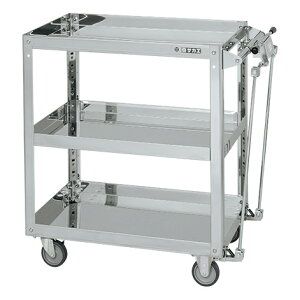 【個人宅配送不可】サカエ SAKAE / ステンレススーパーワゴン(プレート式)SUS430 SAP4−7583HBE【代金引換・配送時間指定不可】【サカエの大型商品は車上渡しです】