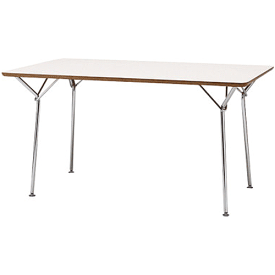 天童木工 T-2730ME-NT テーブル メラミン樹脂化粧板 (ホワイト)
