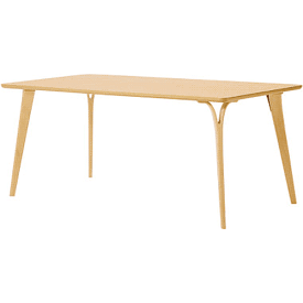 天童木工 T-2735NA-NT DAN テーブル ホワイトビーチ (ナチュラル)