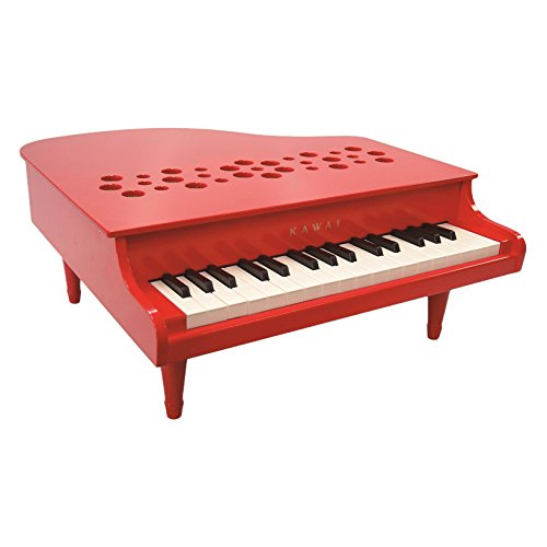河合楽器製作所 ミニピアノ P-32 2022 1163 1163-8 大人気新品 レッド おとをだしてあそぶ 木の玩具 メーカー在庫僅少