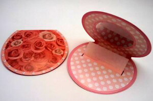 ミラー付き あぶらとり紙 皮脂 日本製 ホワイトデー お返し 【送料込み】【送料無料】代引きは送料別