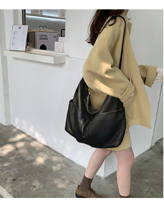 楽天市場】本革 レディース 大容量 ショルダーバッグ トートバッグ  