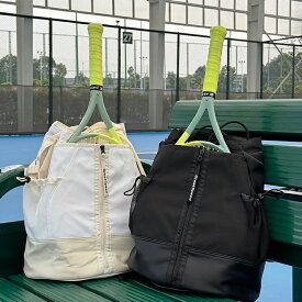 3Way テニスバッグ バドミントンバッグ トートバッグ リュックサック ワンショルダー ボディバッグ バックパック リュック ジムリュック 2本 大容量 ジムバッグ 約30L ラケットバッグ ラケットケース レディース スポーツバッグ 軽量