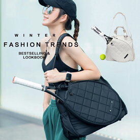 2Way テニスバッグ バドミントンバッグ バックパック ショルダーバッグ ジムトートバッグ 2本 大容量 ジムバッグ 約30L ラケットバッグ ラケットケース レディース スポーツバッグ 軽量