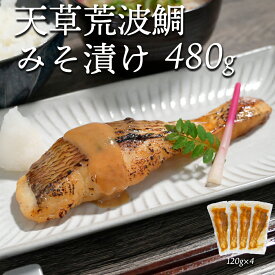 【楽天スーパーSALE50%OFF】 訳あり 真鯛 魚 味噌漬け 味噌 天草 熊本 鯛 お取り寄せ 真鯛の荒波みそ漬け 1切れ約120g 4切 【オープンお試し価格】