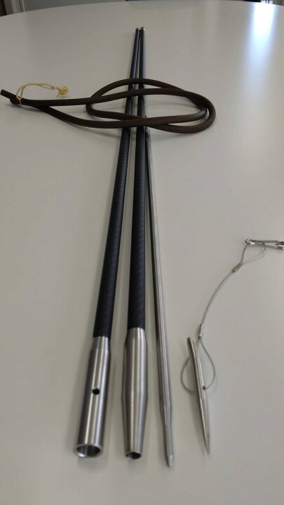 楽天市場】TEMORI HONPO 手銛本舗 つや消し綾織柄12.7mm肉厚3mm  