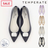 【公式】 TEMPERATE テンパレイト レインシューズ レディース 通勤 おしゃれ パンプス ポインテッド ビジ…