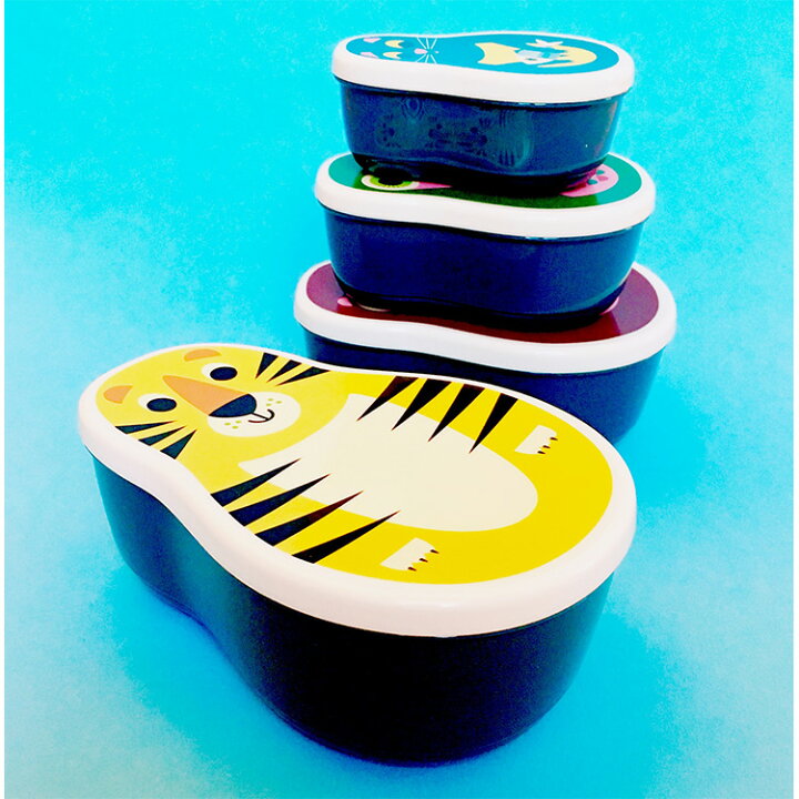 楽天市場 Omm Design 入れ子フードコンテナ マトリョーシカ Kr0198 弁当箱 ランチボックス インゲラ アリアニウス Ingela P Arrhenius 北欧 イラスト かわいい おしゃれ 便利 収納 ネコ トラ フクロウ サル プレゼント ギフト Tempoo Tempoo ライフスタイル