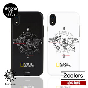���[���� �������� iPhone XR iPhoneXR �X�}�[�g�t�H���P�[�X roa National Geographic Compass Case DoubleProtective �i�V���i���W�I�O���t�B�b�N �X�}�z�P�[�X �A�C�t�H�� �|���J�[�{�l�[�g ��d�\�� �E���^�� 