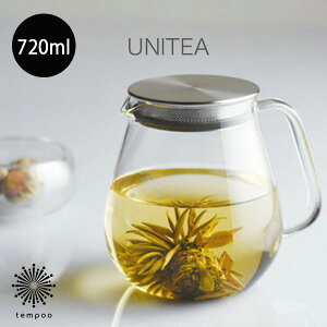 KINTO UNITEA �����^�b�`�e�B�[�|�b�g 720ml [8336] �L���g�[ ���j�e�B �ϔM�K���X �X�e�����X �X�g���[�i�[ �ϔM���x��150�� �A�C�X �z�b�g �d�q�����W �H����@ �����@ �M�t�g �v���[���g tempoo