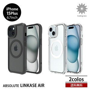  iPhone 15Plus 6.7 KOPEK ABSOLUTE LINKASE AIR SKX MagSafeΉ LKA15670 ACtH ACz vX P[X Jo[ NA ubN  ϏՌ MILKi Ag{ R CI lC  