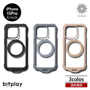 �������� iPhone 15Pro 6.1 KOPEK bitplay Wander Case CE-15P-BK-PK-01 MIL�K�i MagSafe ���C�����X�[�d�Ή� �A�C�t�H�� �A�C�z�� �v�� �P�[�X �J�o�[ �V�����_�[ �ϏՌ� �y�� ���^ �l�C ������� �V���v�� ���j�Z
