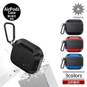 SUNCREST AirPods ��3���� �P�[�X STRONG PROTECTION 360°�ی� �ϏՌ� ���C�����X�[�d �P�[�u���[�d �J���r�i�t �X�g���b�v�z�[�� �J�o�[ �A���~ �o���p�[ TPU �w�ʃ{�^���Ή� �T���N���X�g �v���[���g 