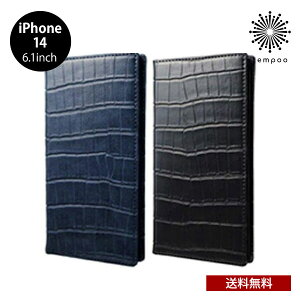 �������� ���[���� iPhone 14 GRAMAS COLORS G-FOLIO Croco Embossed PU Leather Folio Case CBCSF-IP19 �N���R��PU���U�[ �t�H���I�P�[�X �O���}�X �X�}�z�P�[�X �A�C�t�H�� �J�o�[ �J�[�h���[ �}���`�|�P�b�g �}�O