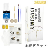 【操作簡単！】 金継ぎキット 陶器補修 伝統工芸 初心者向け 簡単 初めて スターターキット 金粉 お皿 補…
