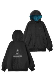 セール商品 30%OFF 送料無料 アウター X-girl エックスガール REVERSIBLE QUILTED JACKET / ブラック 返品交換不可