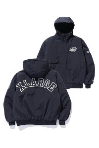  AE^[ XLARGE GNXg[W NYLON PUFFER JACKET / ubN