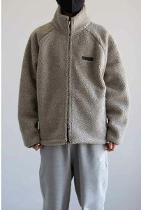�������� �A�E�^�[ FEAR OF GOD FOG ESSENTIALS �t�B�A�I�u�S�b�h �G�b�Z���V�����Y FLEECE FULL ZIP JACKET / �O���[ �ԕi�����s��