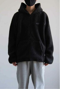 �������� �A�E�^�[ FEAR OF GOD FOG ESSENTIALS �t�B�A�I�u�S�b�h �G�b�Z���V�����Y FLEESE HALF ZIP HOODIE JACKET / �A�C�A�� �ԕi�����s��