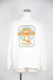 送料無料 トップス HYSTERIC GLAMOUR ヒステリックグラマー EAR CANDY Tシャツ / ホワイト 返品交換不可