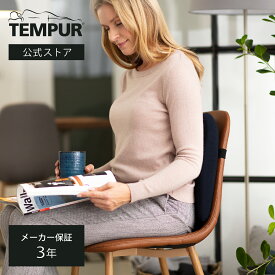 【公式】テンピュール Tempur クッション 腰当てクッション ランバーサポート ダークブルー メーカー3年保証 日本正規品 | 椅子用 チェアクッション 背もたれ デスクワーク オフィス | ギフト プレゼント | 低反発 | 137199
