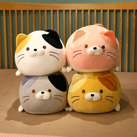 60cm ねこ 猫 ぬいぐるみ 手触りまるまる ふわふわ 可愛い 添い寝枕 枕 人気商品 INS 円柱 抱き枕 おもちゃ くま 子供 縫い ぐるみ もちゃ クッション 床ごこち だきまくらぬいぐるみ 大きい癒し極上肌触り 柔らかい インテリア 4色