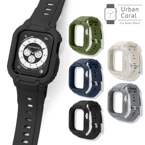 AbvEHb` oh Y xg ւ ̌^ TPUf apple watch series Ultra SE 9 8 7 6 5 4 Ή P[X Jo[ X|[c X|[coh ^t  ȒP 40mm 41mm 44mm 45mm 49mm