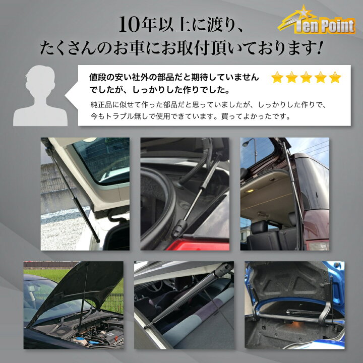 楽天市場】ホンダ フィット シャトル ハイブリッド リアゲートダンパー  